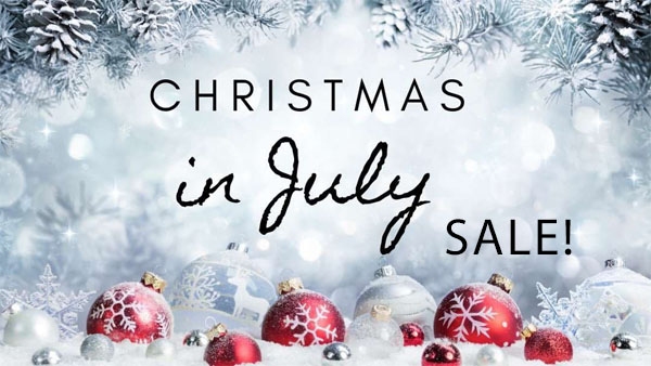 Christmas in July Sale!
